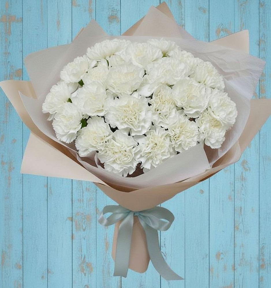 Букет цветов из: Гвоздики в Першино