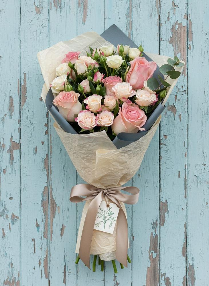 Букет цветов из: Розы в Першино