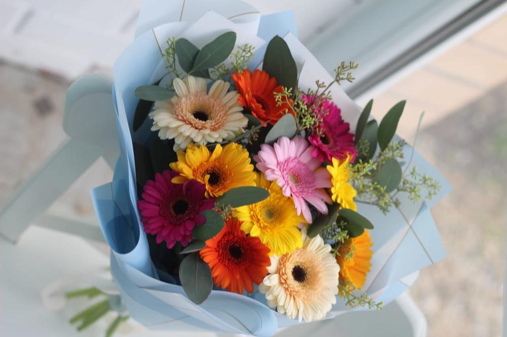 Букет цветов из: Герберы в Першино