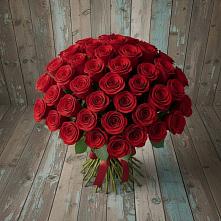Букет 55 Красных роз Фридом #REPLACE_PRED# Першино