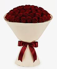 Букет 101 Бордовая роза Блэк Бакарра в Першино