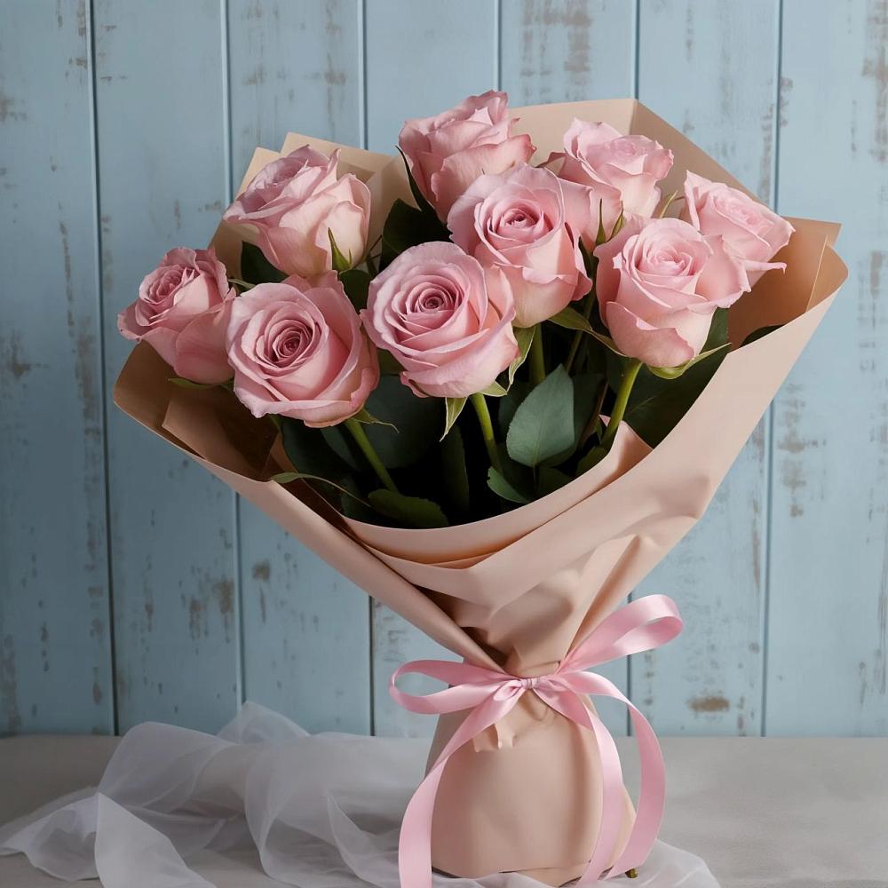 Букет цветов из: Розы в Першино