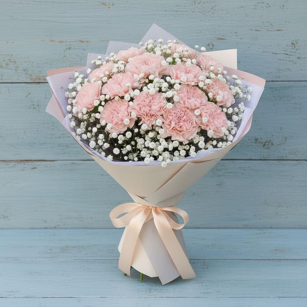 Букет цветов из: Гвоздики в Першино