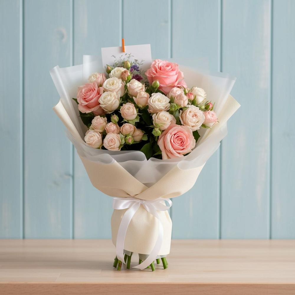 Букет цветов из: Розы в Першино