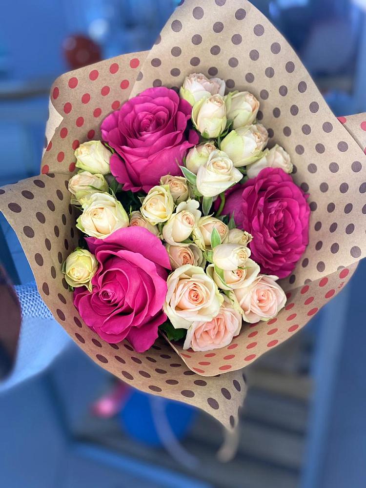 Букет цветов из: Розы в Першино