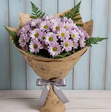 Букет цветов из:  Хризантемы в Першино