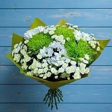 Букет цветов из:  Хризантемы в Першино