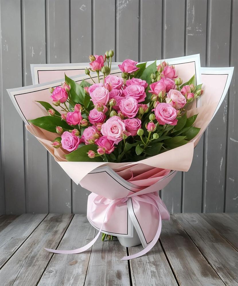 Букет Розовый кустик в Першино