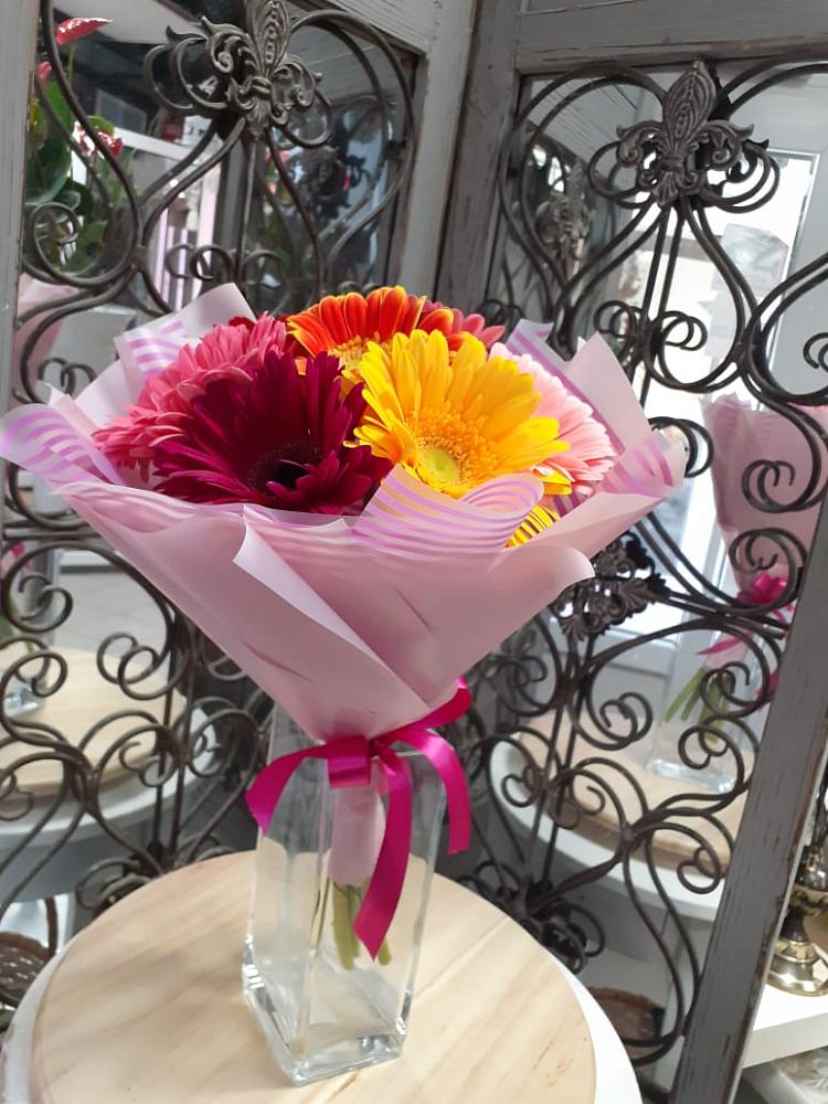 Букет цветов из: Герберы в Першино