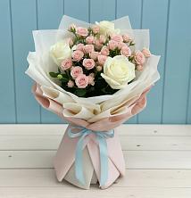 Букет цветов из:  Розы в Першино