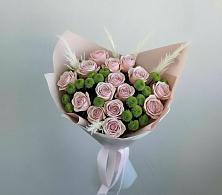 Букет цветов из:  Розы и Хризантемы в Першино