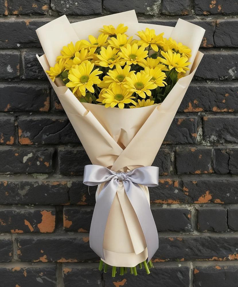 Букет цветов из: Хризантемы в Першино