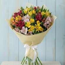 Букет цветов из:  Альстромерии в Першино
