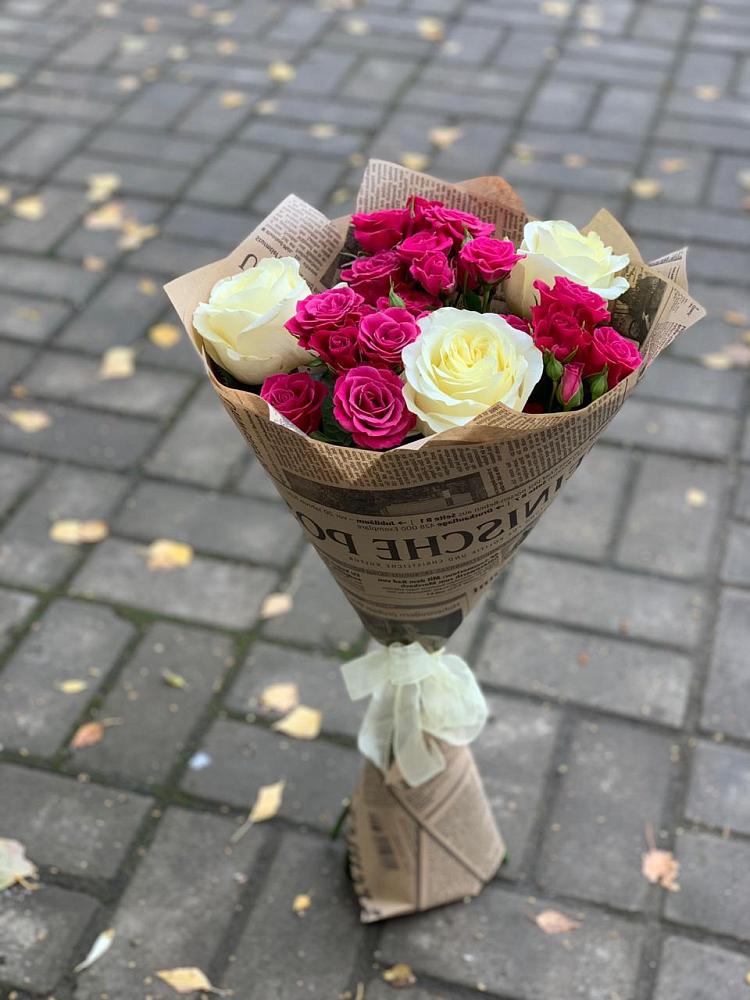 Букет цветов из: Розы в Першино