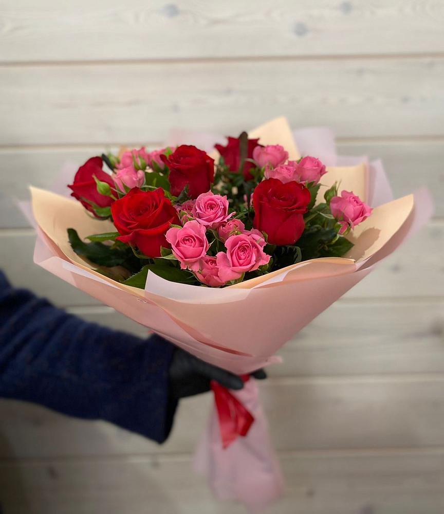 Букет цветов из: Розы в Першино