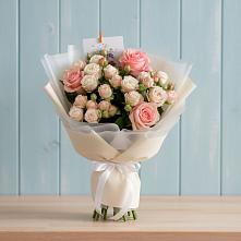 Букет цветов из:  Розы в Першино