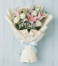 Букет цветов из:  Лилии в Першино