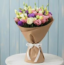 Букет цветов из:  Лизиантусы в Першино
