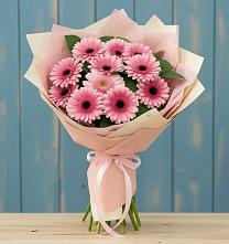 Букет цветов из:  Герберы в Першино