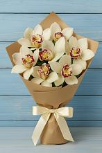 Букет цветов из:  Орхидеи и Розы в Першино